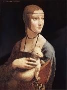LEONARDO da Vinci, Lady with the ermine